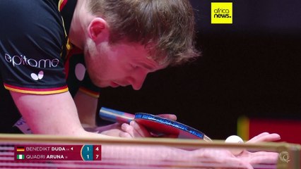 Tennis de table : le nigérian Quadri Aruna se qualifie pour les huitièmes de finale