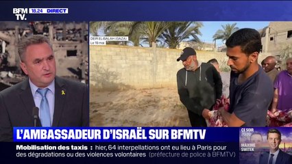 Joshua Zarka, ambassadeur d'Israël en France: "La bande de Gaza n'est pas un mouroir"