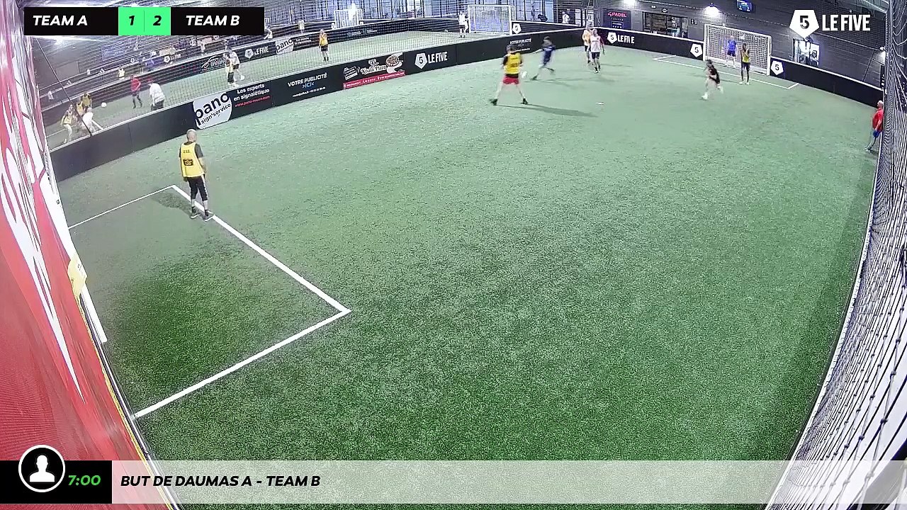 But de Daumas A - Team B