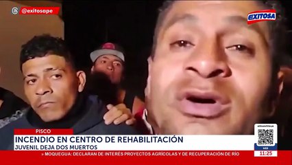 Dos muertos deja incendio en centro de rehabilitación en Pisco: Esto se sabe sobre el siniestro