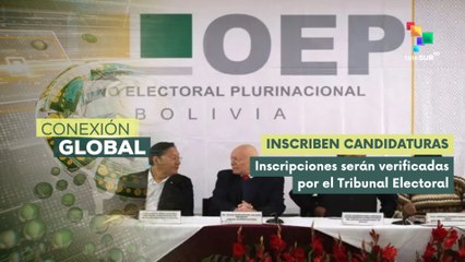 Cerró etapa de inscripciones de binomios presidenciales en Bolivia