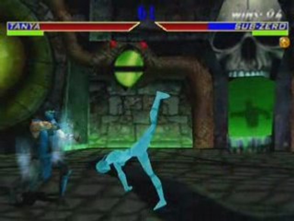 Mortal Kombat 4 Playing With Sub-Zero