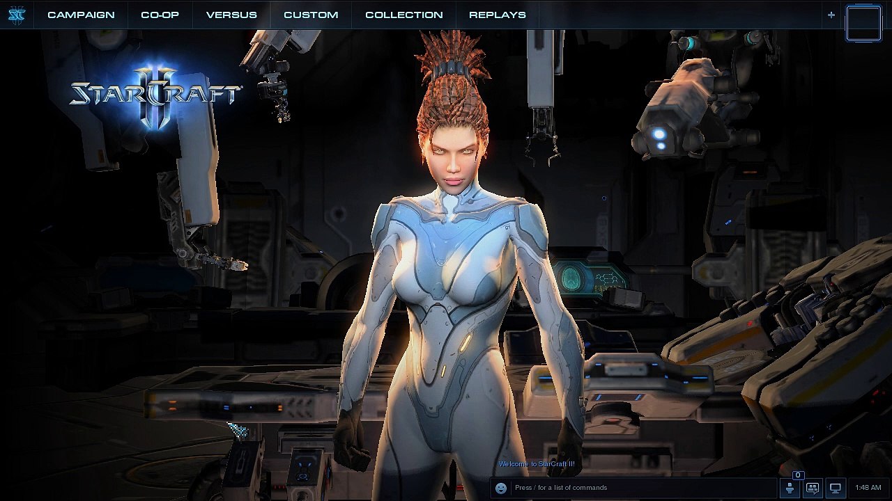 [SC2]No.0385--Great ZERG Player vs Hard-Level PROTOSS Aggressive Push A.I, WIN.CUT.01'40-10'43