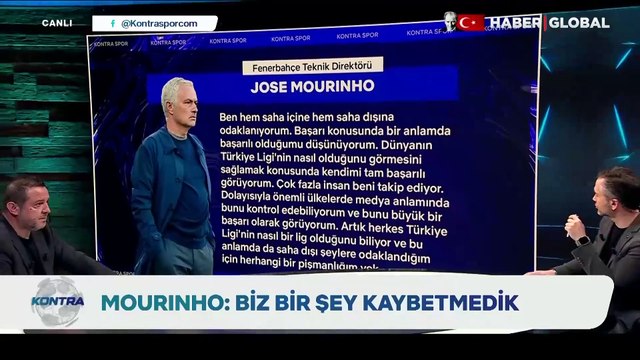 Nihat Kahveci Mourinho'nun Süper Lig sözlerine sert çıktı: Portekiz Futbol Federasyonu Başkanı bizi mi izliyor?