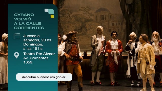 Cyrano vuelve a la calle Corrientes
