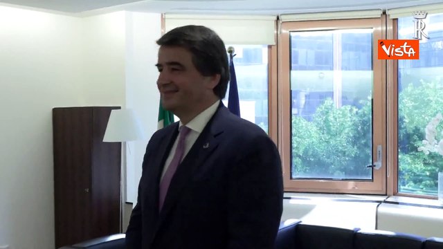 Mattarella a Bruxelles incontra Vicepresidente Esecutivo della Commissione Ue Fitto