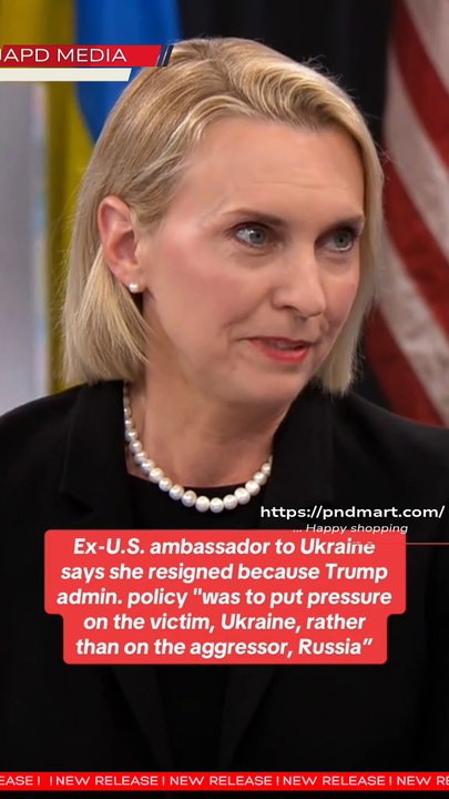 Brink quit over Trump’s Ukraine stance: pressure on victim, not aggressor.  .