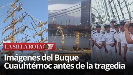 Último adiós en Brooklyn: imágenes antes del accidente del Buque Cuauhtémoc