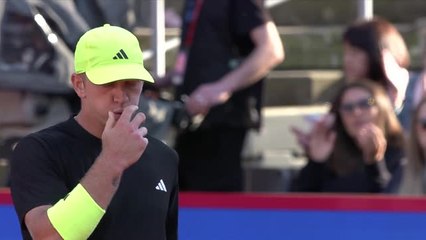 Hambourg - Monfils battu d'entrée