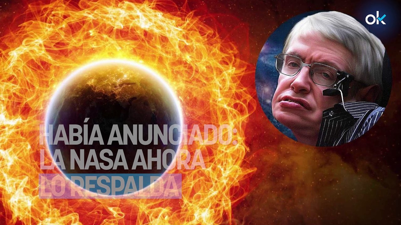 El fin del mundo tiene fecha y Hawking ya la había anunciado: la NASA ahora lo respalda