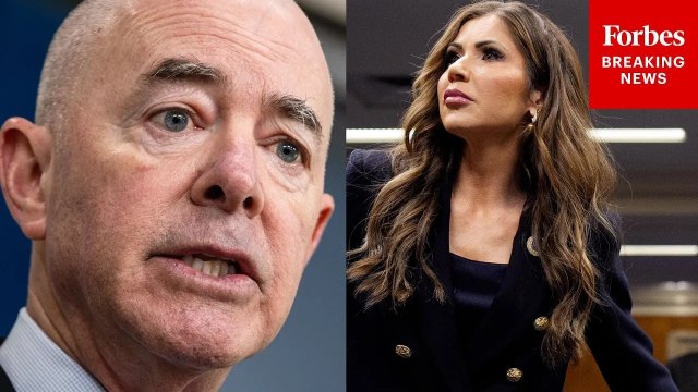 Kristi Noem Says She's Uncovered '1000s Of Documents' To Show Mayorkas DHS Involved In Censorship