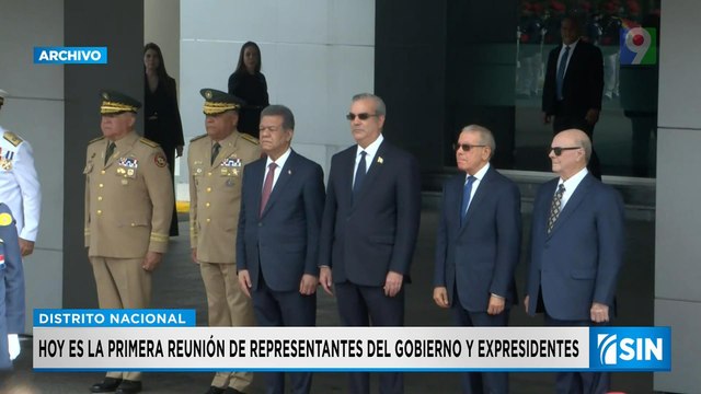 Reunión de representantes de Abinader y exmandatarios es hoy | Primera Emisión SIN