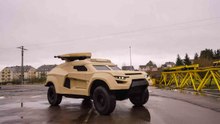 Belgisch leger test hybride pantservoertuig Cockerill i-X met stealth-technologie