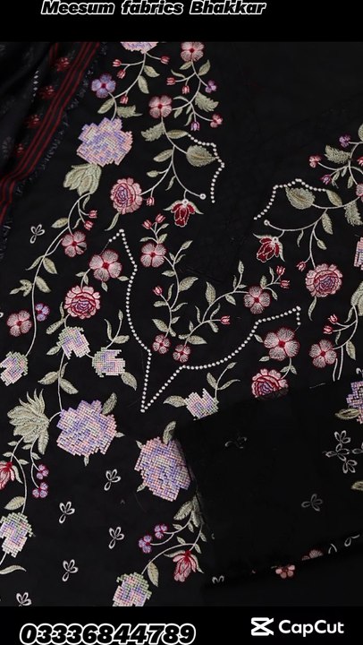 maria B lawn embroidery dress 2025