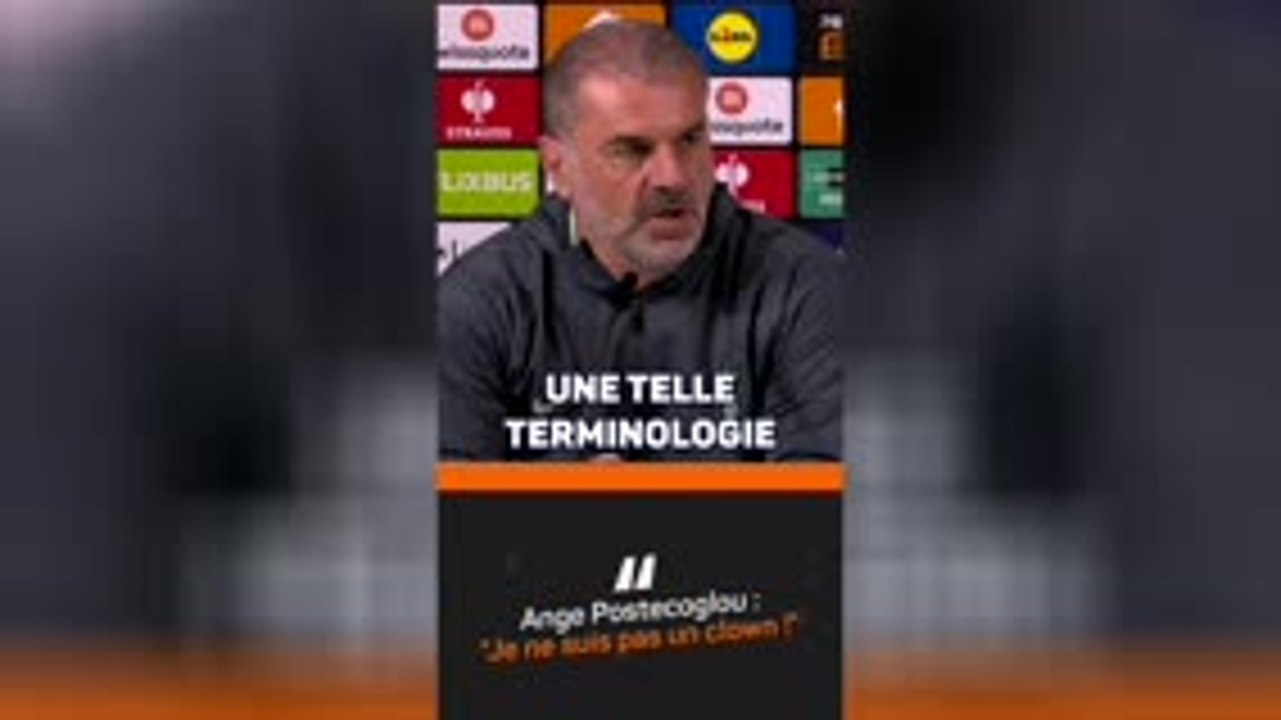 Tottenham - Postecoglou : "Je ne suis pas un cl...