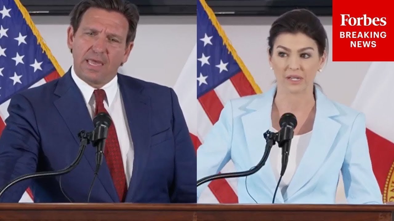 Gov. Ron DeSantis And Florida First Lady Casey DeSantis Promote ‘Hope Florida’ Initiative