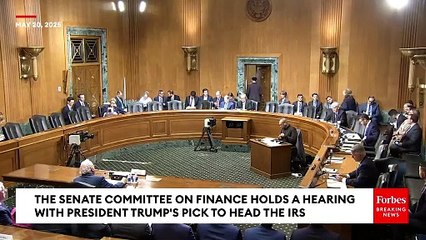 President Trump's Pick To Run The IRS Testifies Before The Senate Finance Committee