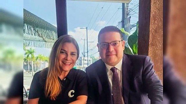Carolina Mejía y Eduardo Sanz Lovatón se reúnen en desayuno