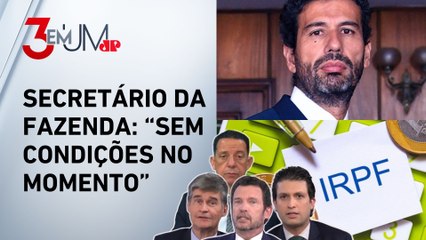 Corrigir toda a tabela do IR custaria mais de R$ 100 bi? Ghani, Segré, Trindade e Piperno discutem