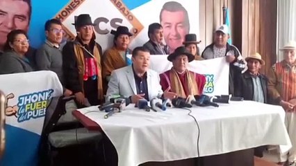 Jhonny Fernández no descarta sellar una alianza con Andrónico o Eva Copa