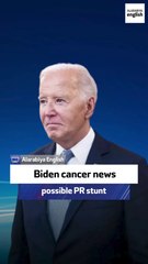 Media strategist: Biden cancer news possible PR stunt