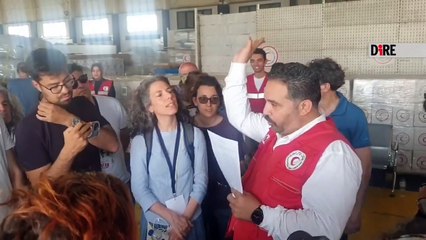 Al-Arish - MO. NEI MAGAZZINI DELLA MEZZALUNA IN EGITTO: 'AIUTARE GAZA ORA' (20.05.25)