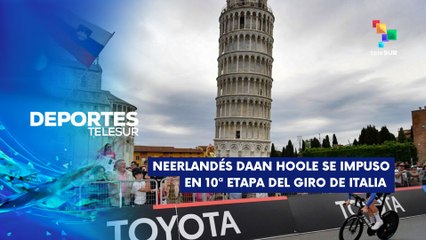 Daan Hoole se adjudicó 10ª etapa del Giro de Italia DEPORTES TELESUR  20-05-2025