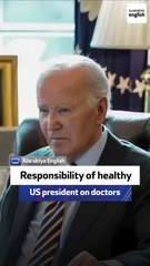 Journalist: Responsibility of healthy US president on doctors