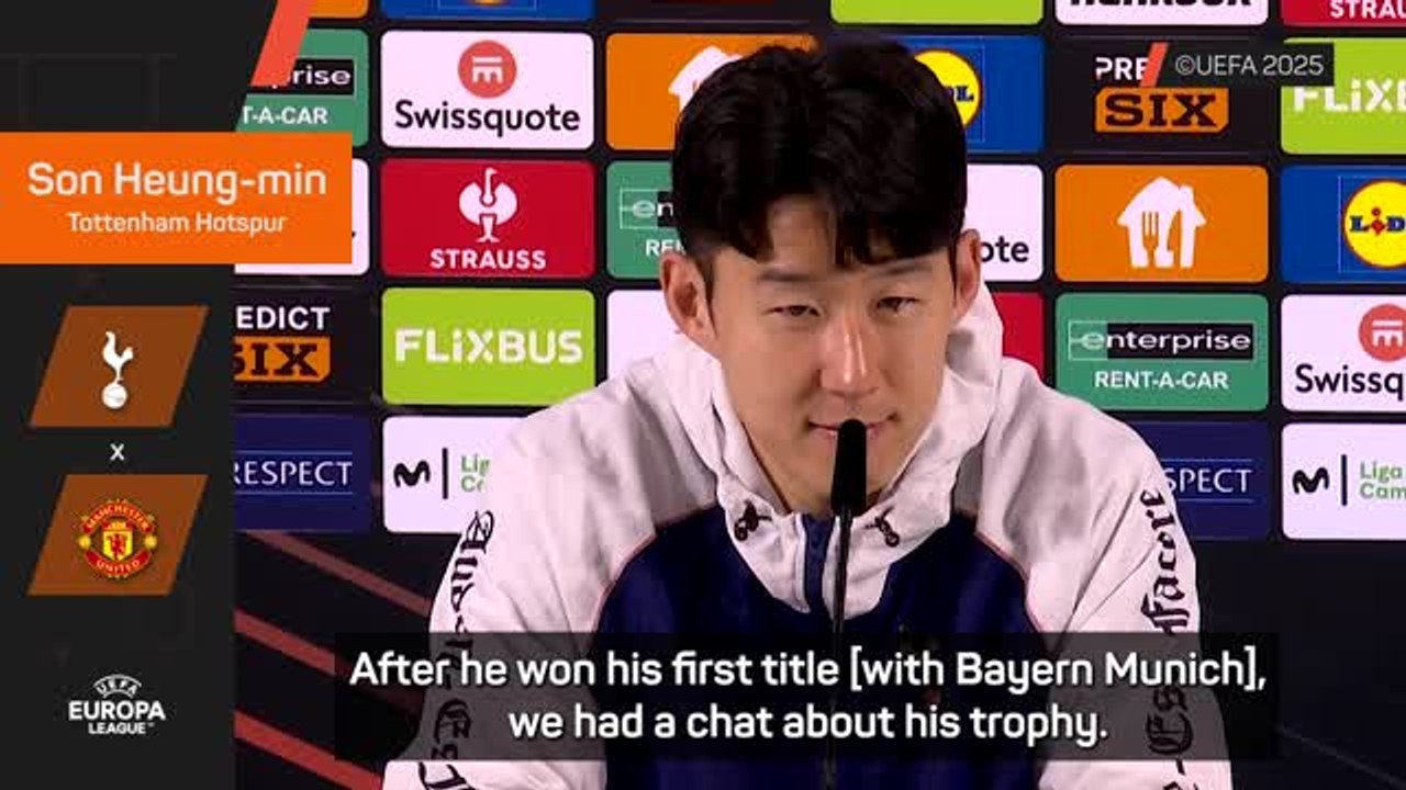 Harry Kane will be Spurs' 'biggest fan' at UEL final - Son