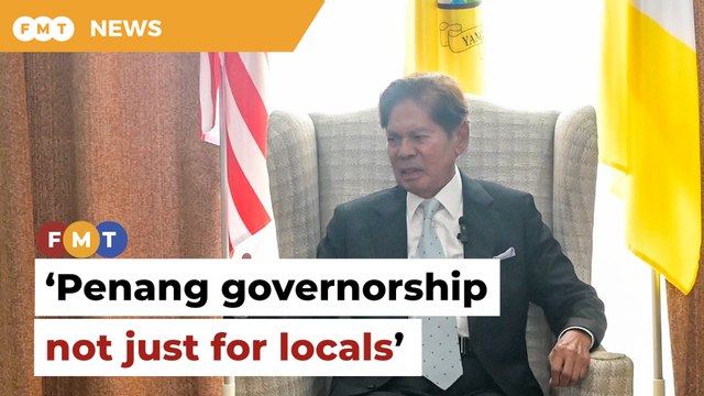 Penang governorship not just for locals, says Ramli