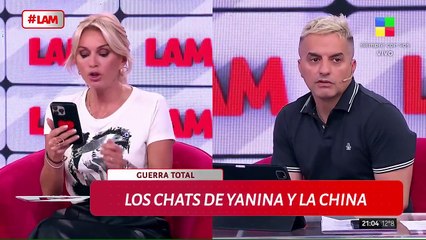 LOS PICANTES CHATS ENTRE YANINA Y LA CHINA
