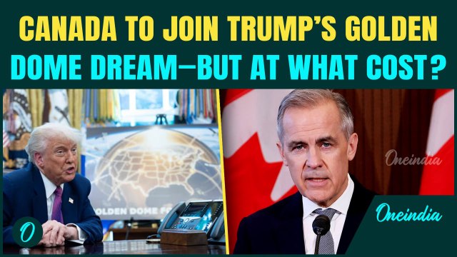 Trump TAUNTS Canada Over Golden Dome Missile Shield Dream: ‘They Can Join, But Will Have to Pay’