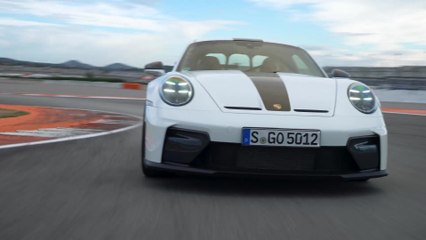 Porsche 911 GT3 in White with Weissach Package Driving Video