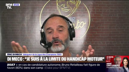 “Je suis à la limite du handicap moteur”: Éric Di Meco alerte sur les conséquences du sport de haut niveau sur le corps