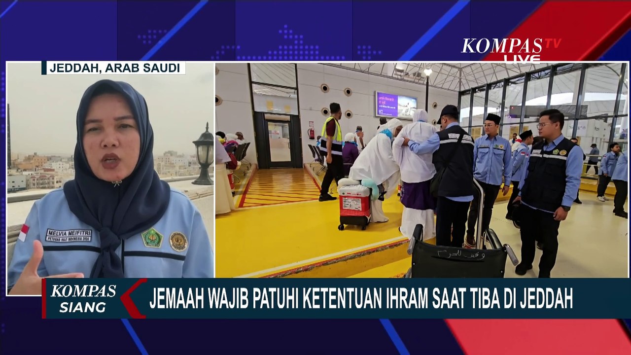 Jelang Puncak Haji, Jemaah Diminta Patuhi Ketentuan Ihram Sejak Tiba di Jeddah Arab Saudi