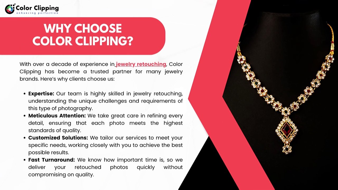 Jewelry Photos with Expert Retouching