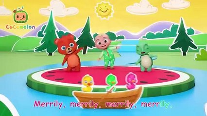 Row Your Boat _ CoComelon Animal Time _ Animals for Kids