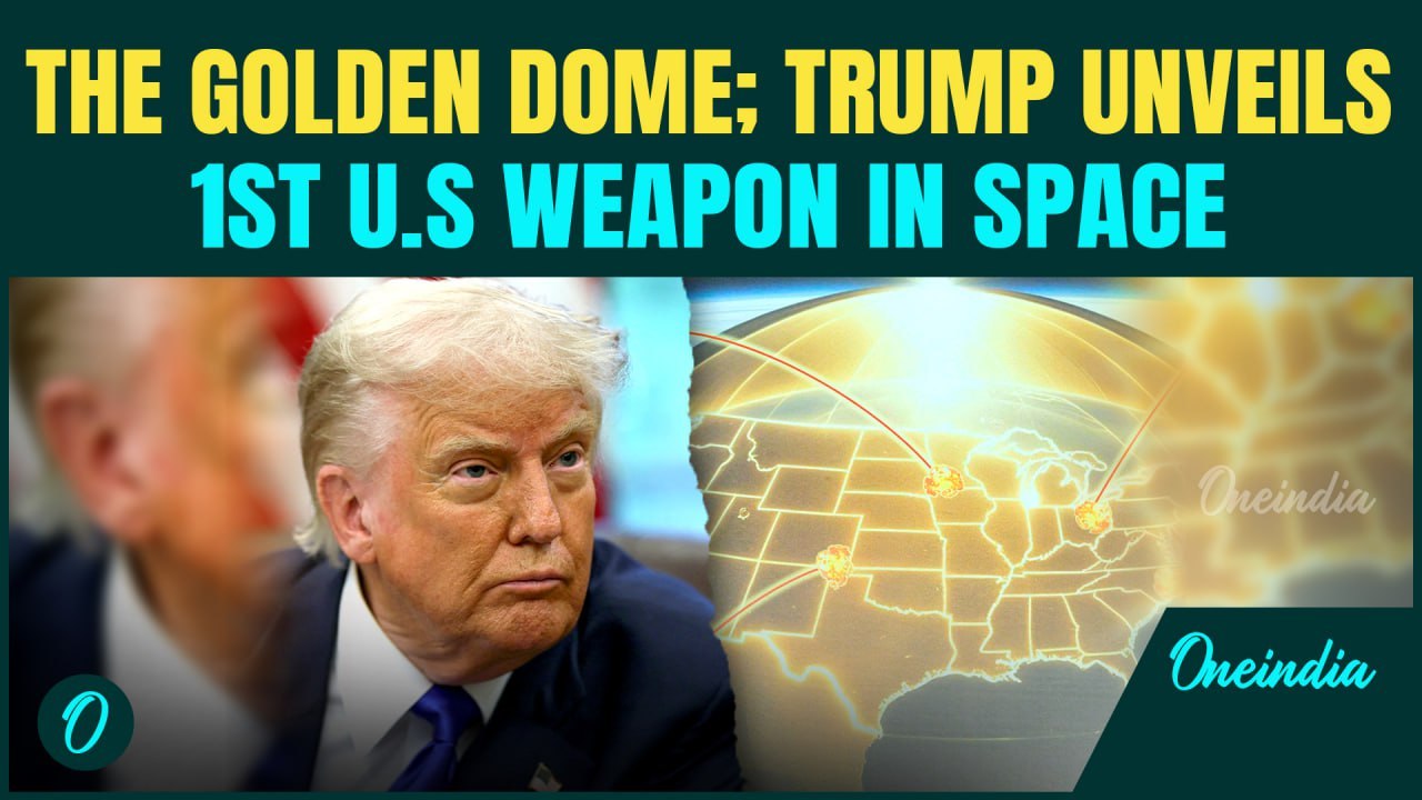 Trump’s $175 Bn Golden Dome Missile Missile Defence System Unveiled FULL VIDEO: Space War Next?