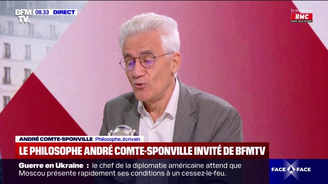 Loi sur la fin de vie: C'est un premier pas et je m'en réjouis , assure le philosophe André Comte-Sponville