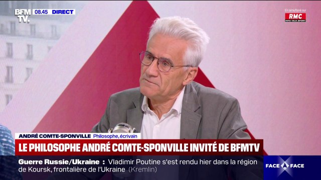 Mourir dans la dignité : Ce n'est pas une question de dignité mais de liberté , assure André Comte-Sponville (philosophe)