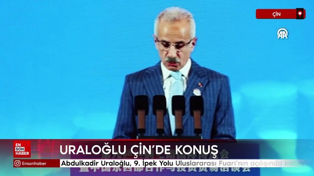 Abdulkadir Uraloğlu, 9. İpek Yolu Uluslararası Fuarı’nın açılışında konuştu