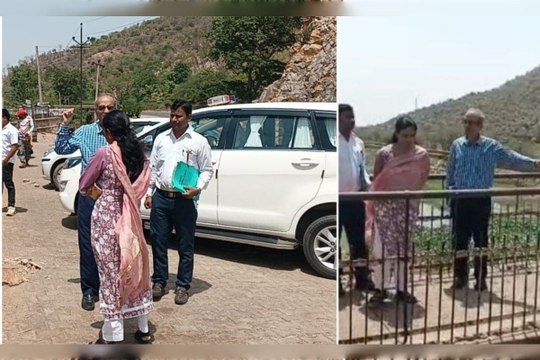 रूपारेल नदी के पुनर्जीवन की कवायद तेज, जिला कलेक्टर ने किया बारा बियर का निरीक्षण