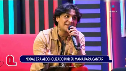 Nodal reveló cuál era el remedio para que pudiera cantar