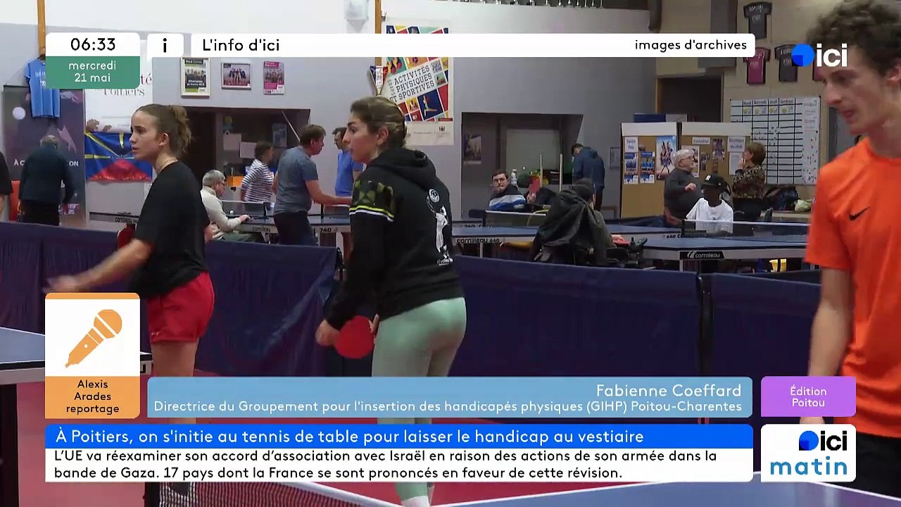 21/05/2025 - ici matin par ici Poitou en vidéo