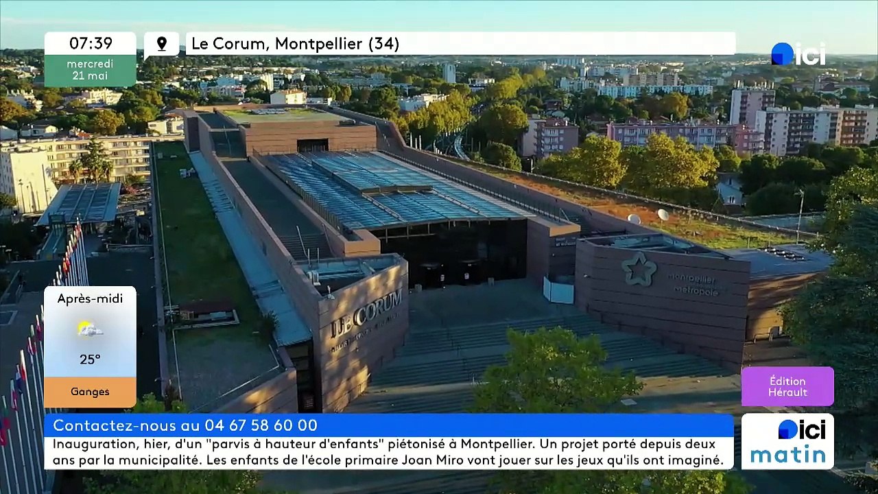 21/05/2025 - ici matin par ici Hérault en vidéo
