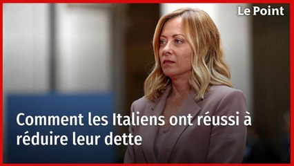 Comment les Italiens ont réussi à réduire leur dette