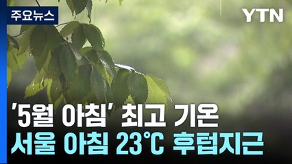 [날씨] 5월인데 벌써?...118년 만의 더운 아침·낮 최고 경신 / YTN