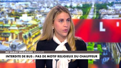 Sarah Saldmann réagit au refus d'un chauffeur de bus de laisser entrer une femme à cause de sa tenue
