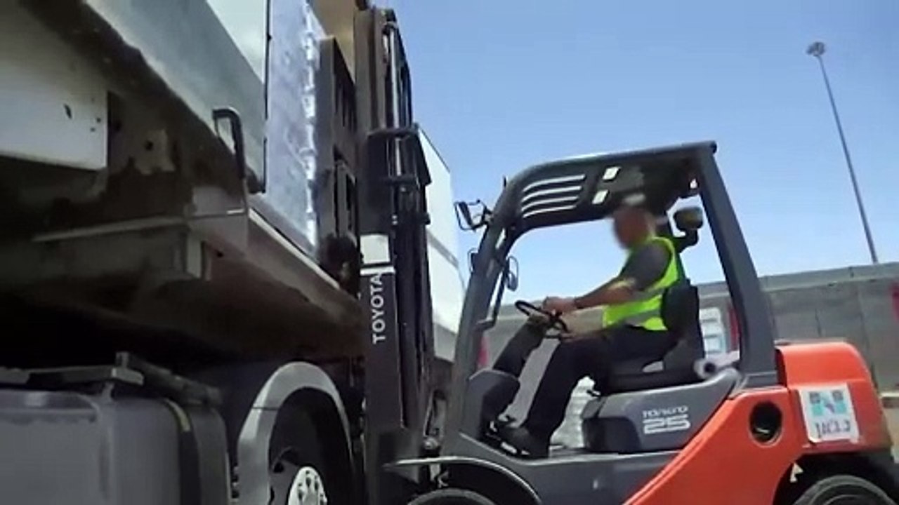 Lastwagen mit UN-Hilfslieferungen erreichen Gaza