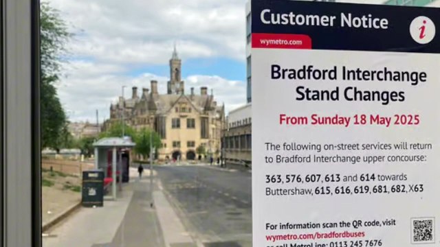 Bradford Interchange reopens for all buses, plans for 44 homes to be built confirmed and the 'need for cash' following cyber attacks - News headlines